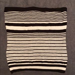 Strapless sweater size small